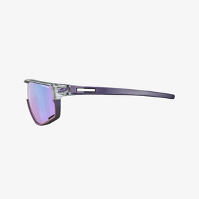 Julbo Rush Grau Durchscheinend - Violett / Spectron1 Seitenansicht