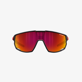 Julbo Rush Schwarz - Rot / Spectron3 Frontansicht