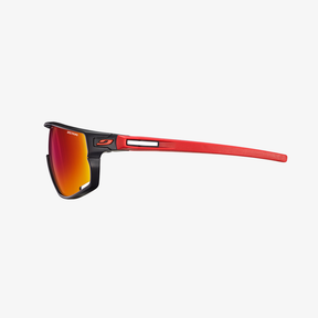 Julbo Rush Schwarz - Rot / Spectron3 Seitenansicht