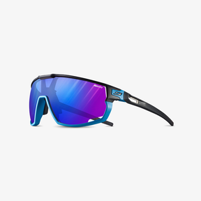 Julbo Rush Blau - Schwarz / Reactiv 1-3 High Contrast 45° Ansicht