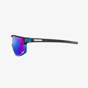 Julbo Rush Blau - Schwarz / Reactiv 1-3 High Contrast Seitenansicht