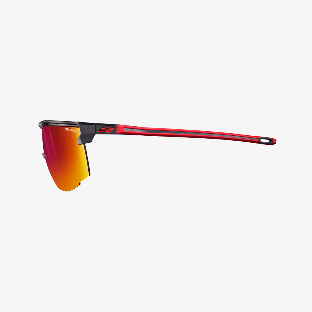 Julbo Ultimate Schwarz - Rot / Spectron3 Seitenansicht