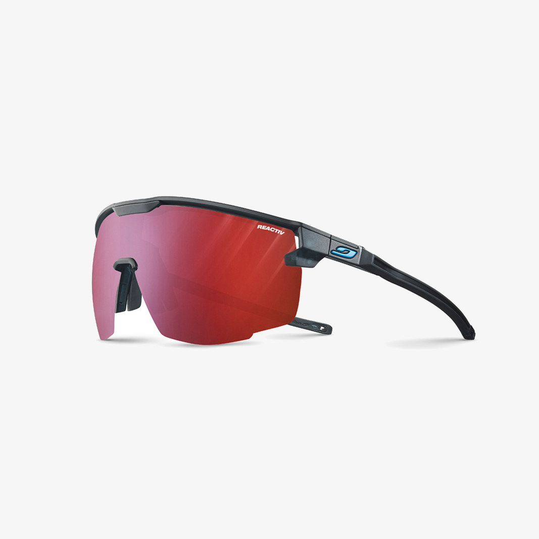 Julbo Ultimate Cover Schwarz - Blau / Reactiv 0-3 High Contrast